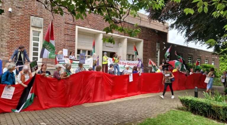 Dorset and BCP Constituents Demand Divestment from Companies Complicit in the Gaza Genocide