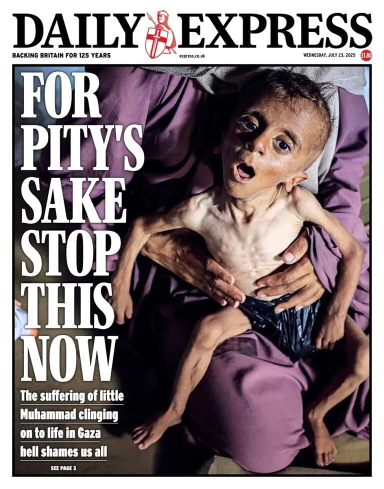 Israel Starves Babies in Gaza While David Lammy Lies About the Arms Trade