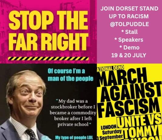 Campaign To Keep The Far Right Out Of Dorset Heats Up