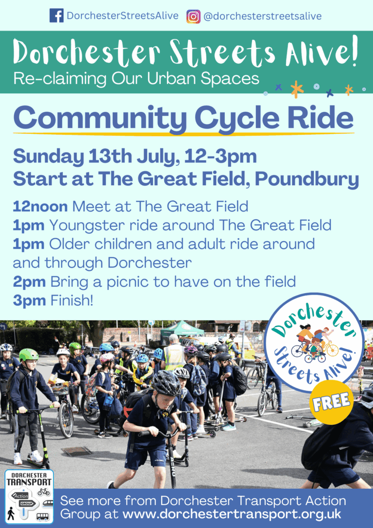 Community Cycle Ride – Sunday 13 July