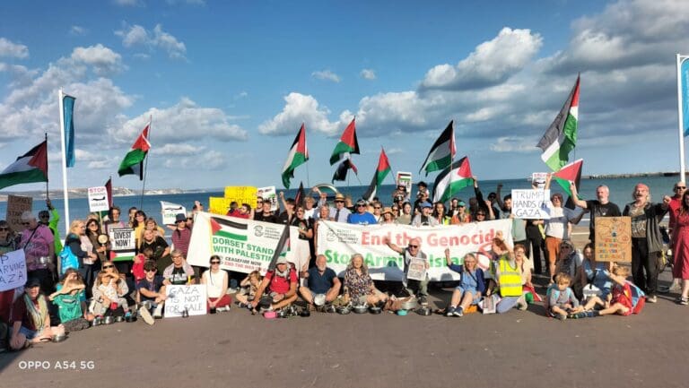 Stop Starving Gaza!” – Protests in Weymouth and Bridport
