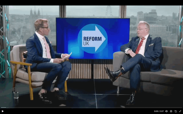 Leicestershire And Rutland PCC Rupert Matthews Who Defected To Reform UK Talks Bull**** About Crime Figures