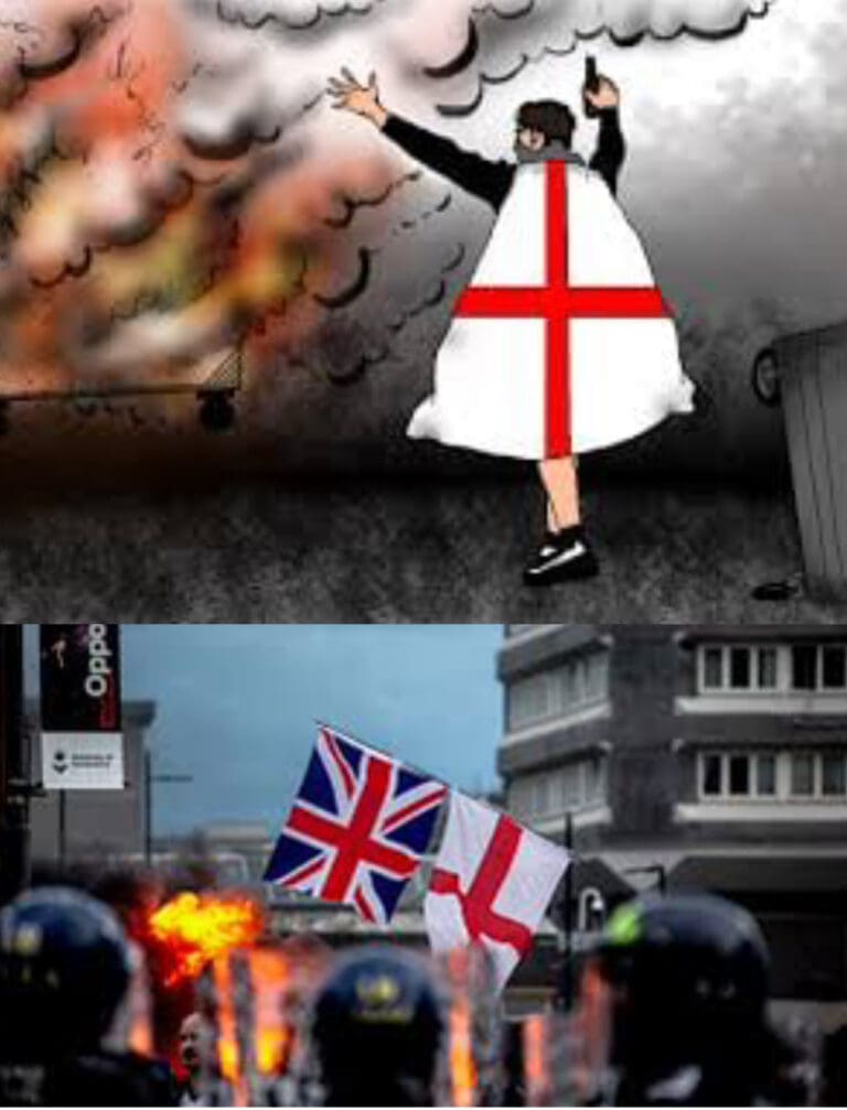 ‘Far-Right Thugs’ Commit Arson And Attack Democracy