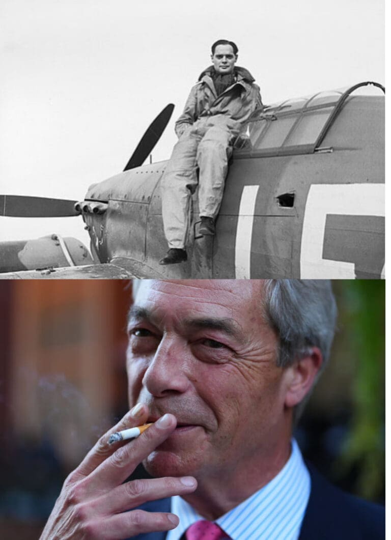 When The Family Of Douglas Bader Told Nigel Farage He Was ‘A Disgrace’
