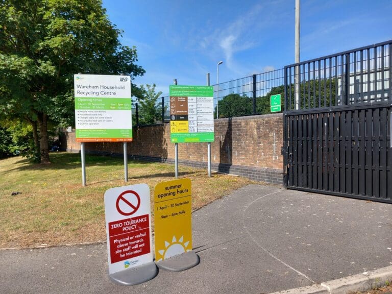 Maintenance Closures Across Dorset Recycling Centres This October