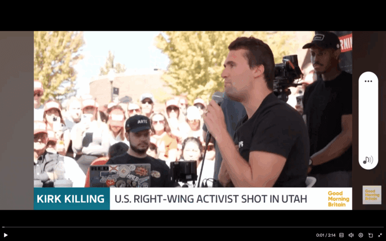 Council Estate Media Nails Charlie Kirk Killing. It Was A Professional Hit