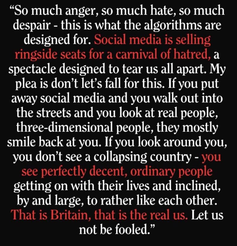 The Biggest Lie Exposed: Look Beside You. Those You See Are Not Your Enemy