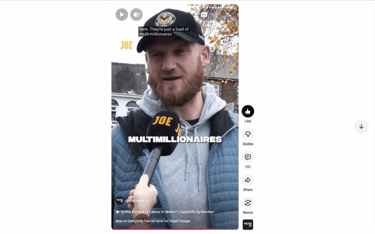 Caerphilly Voter Sums Up Nigel Farage And Reform UK Perfectly