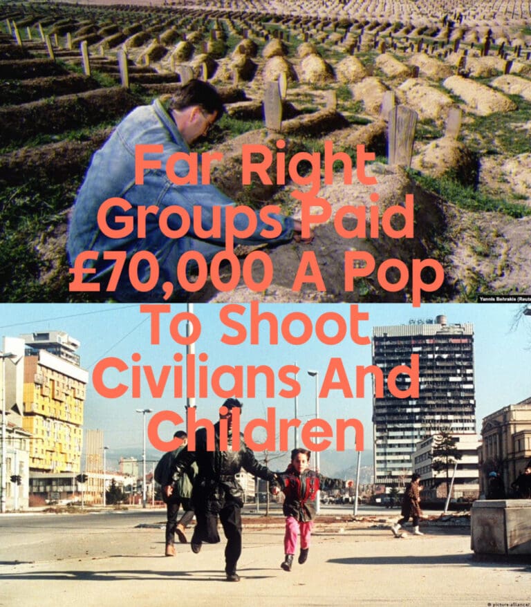 Far Right Groups Paid £70,000 A Pop To Shoot Civilians And Children