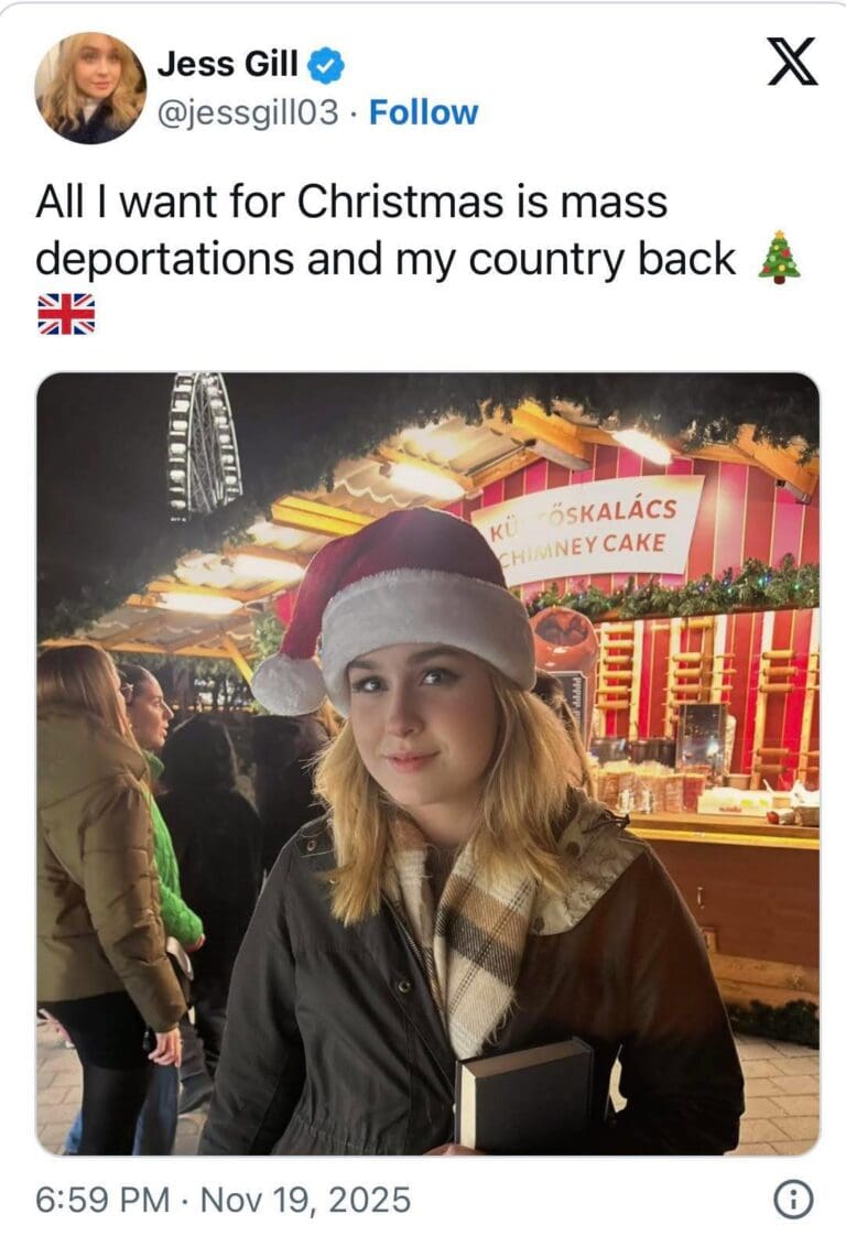 Jess Gill Proclaims She Wants Her Country Back. Which Country Is That Jess?
