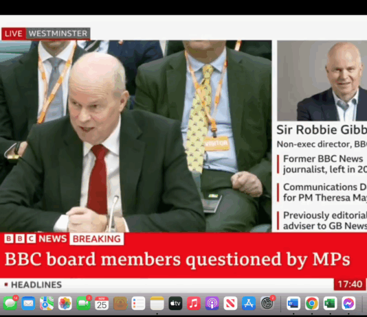 Oh Robbie Gibb You Big Fibber