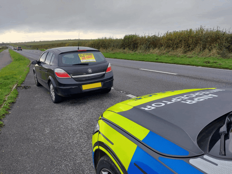 £300 Fixed Penalty Notice and Six Points on Your Licence if You Forget to Renew Your Insurance