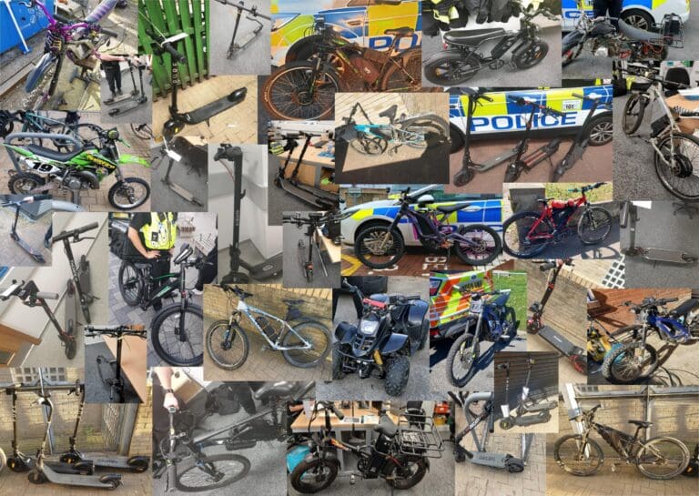 Police Seize Over 200 E-Bikes and Scooters Across Dorset as Riders Warned to Know the Law