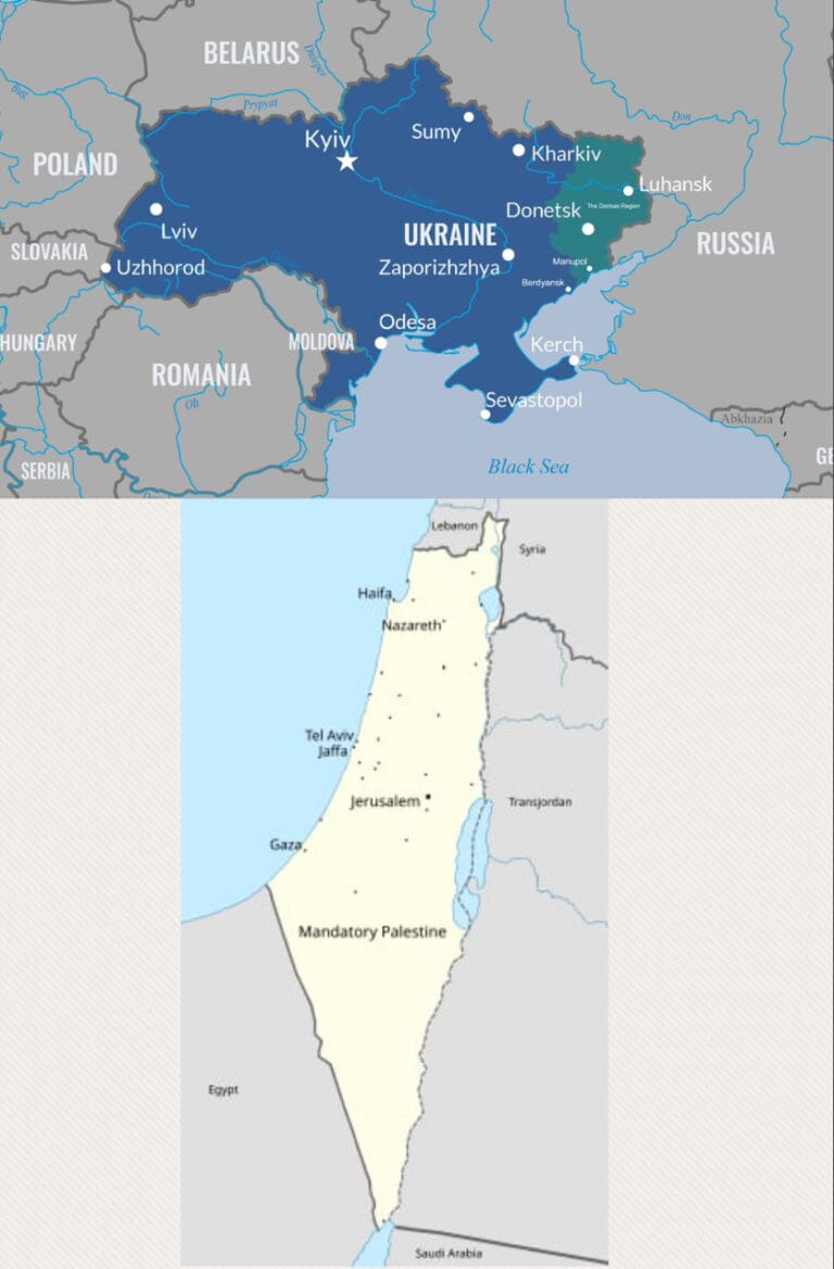 Why Shouldn’t Ukraine Give Up Land? The Palestinians Had To