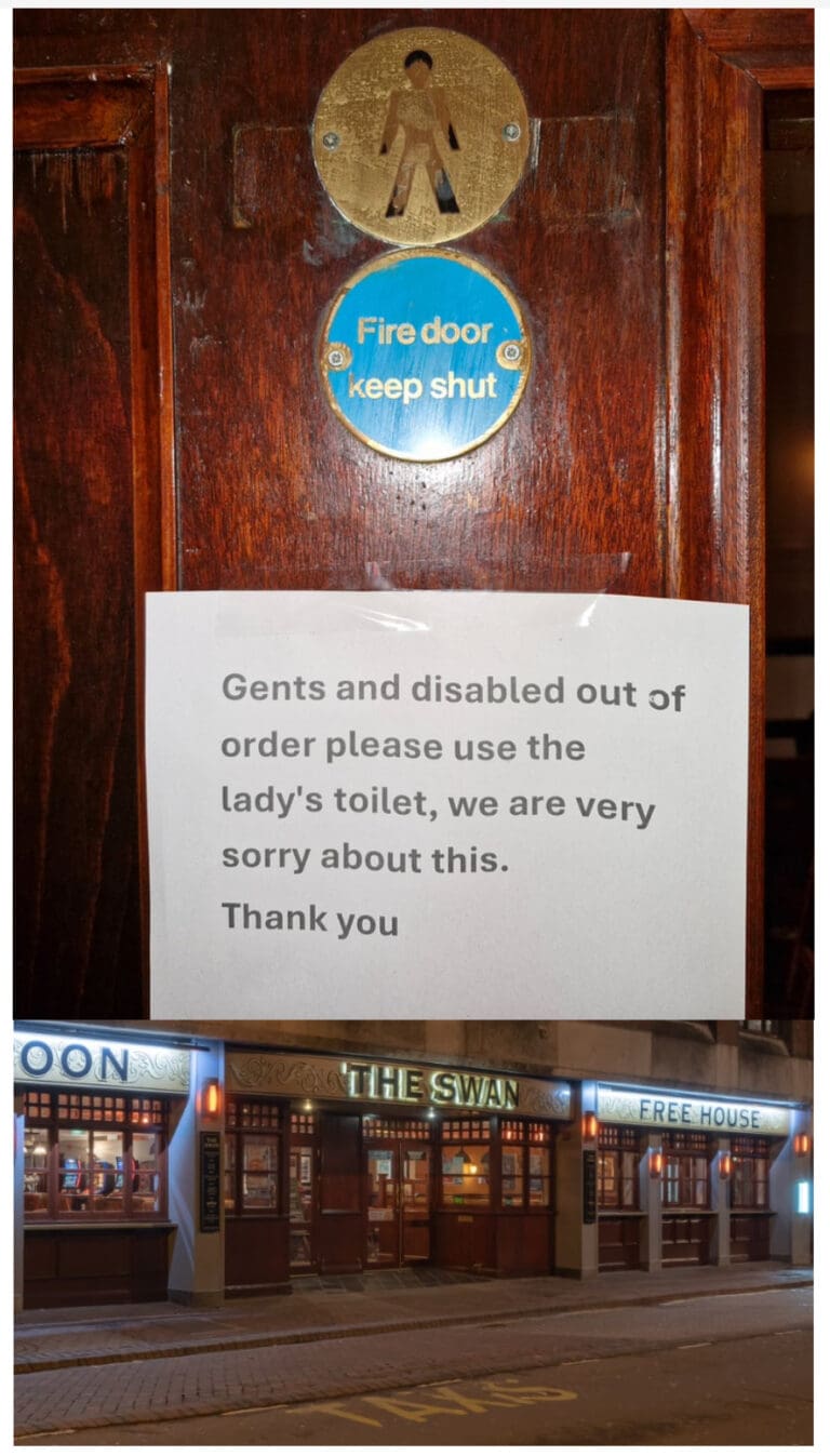 What a Wetherspoons Pub in Dorset Taught Us About the Trans Toilet Debate