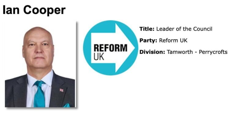 Reform UK’s Cllr Ian Cooper Finally Sacked After Posting Dozens of Racist and Bigoted Posts to Social Media