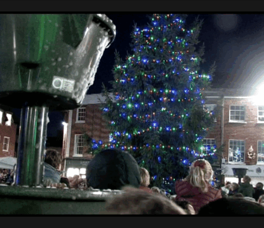 Wimborne Christmas Lights Switch On. Were You There?