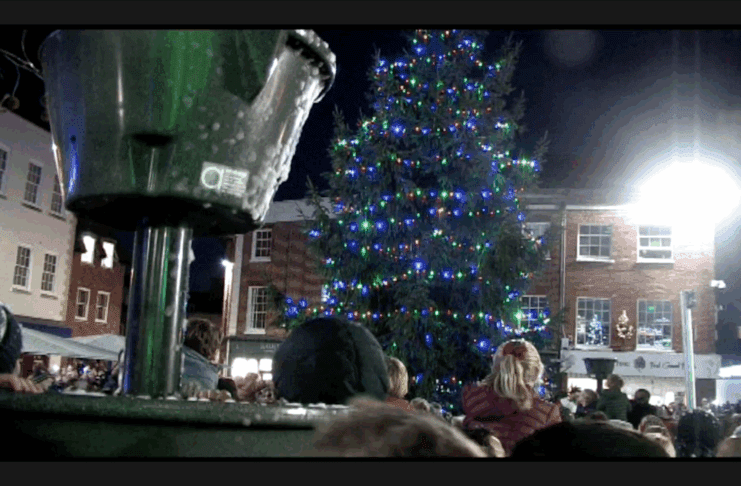 Wimborne Christmas Lights Switch On. Were You There?