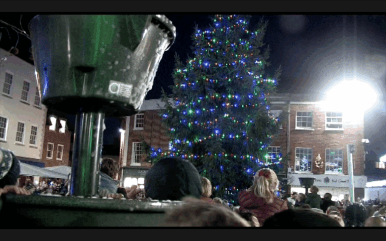 Wimborne Christmas Lights Switch On. Were You There?