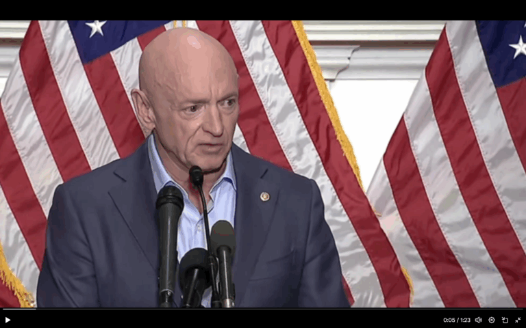 Senator Mark Kelly Torches Trump and Vows Not to be Silenced