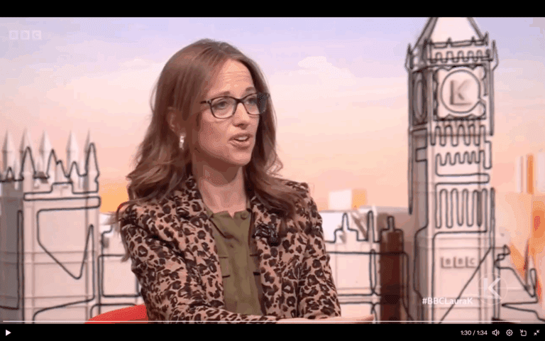 Laura Kuenssberg Confronts Tory Helen Whately About Her Lies