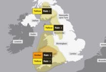 Dorset and the South West to Be Hit With Danger to Life and Heavy Flooding on Monday Evening