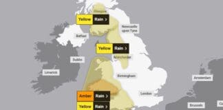 Dorset and the South West to Be Hit With Danger to Life and Heavy Flooding on Monday Evening