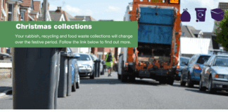 Christmas Bin Collections Announced