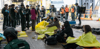 Multi-Agencies Prepare for a Terrorism Response on Cross Channel Ferry in Poole