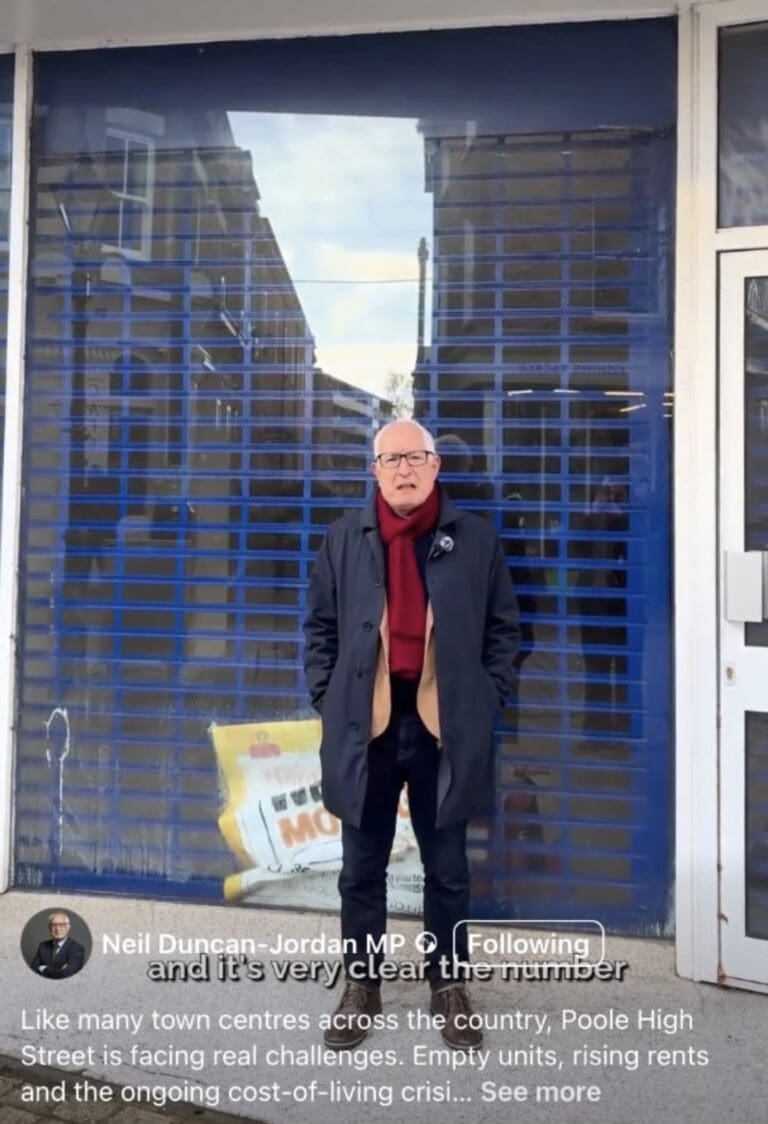 Poole MP Neil Duncan-Jordan: ‘There Are Brilliant Pockets Of Our Town Centre That Show What Can Work’