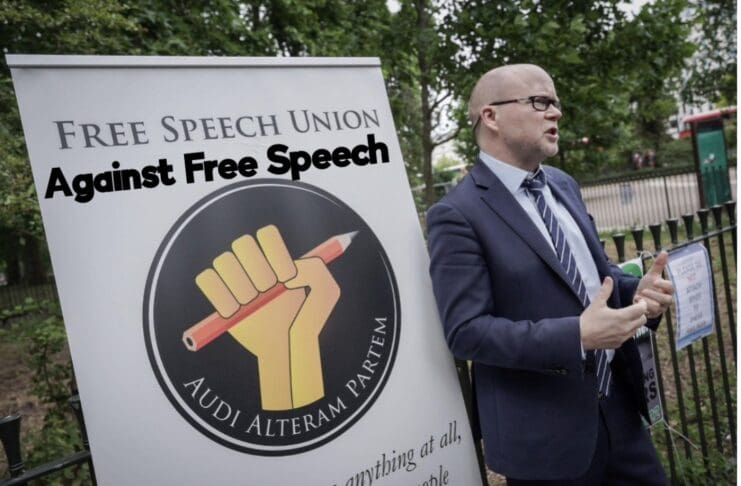 Toby Young’s ‘Free Speech Union’ Hates Free Speech
