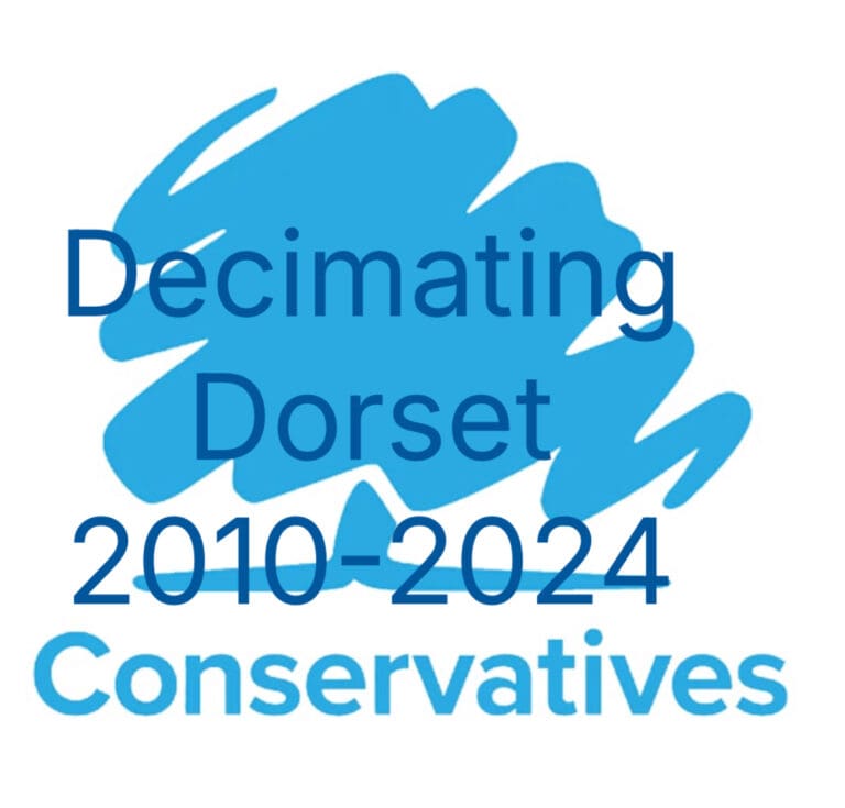 Local Conservatives Admit to Sending Authoritarian Stickers To Local Pubs, but Forget to Mention Their Own Decimation of Dorset