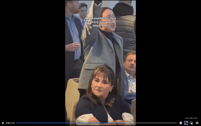 Jews Thrown Out Following Heckling of Anti-Semite Farage