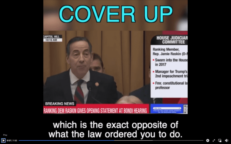 Republican Exposes Trump Epstein Cover-Up