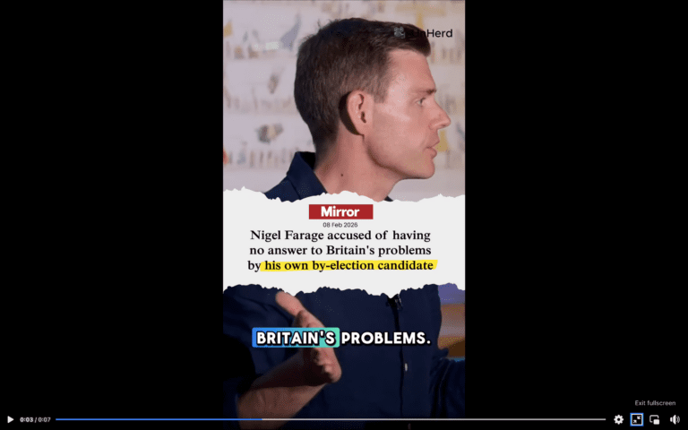 Matthew Goodwin Caught Admitting that Nigel Farage and Reform UK Do NOT Have the Answers to Britain’s Problems