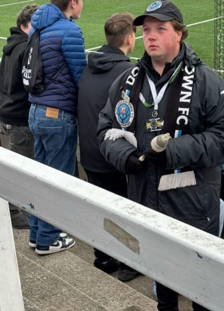 Dorchester Town Football Supporter’s Drummer Forced out by Bullies