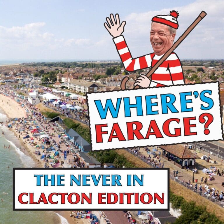 The Clacton Resident’s Association Set Out To Find Nigel Farage. Guess Where They Found Him?