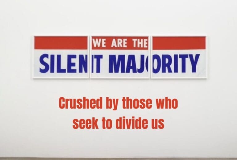 The Silent Majority Are Letting This Happen