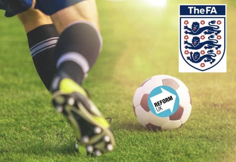 The Football Association Condemn Reform UK