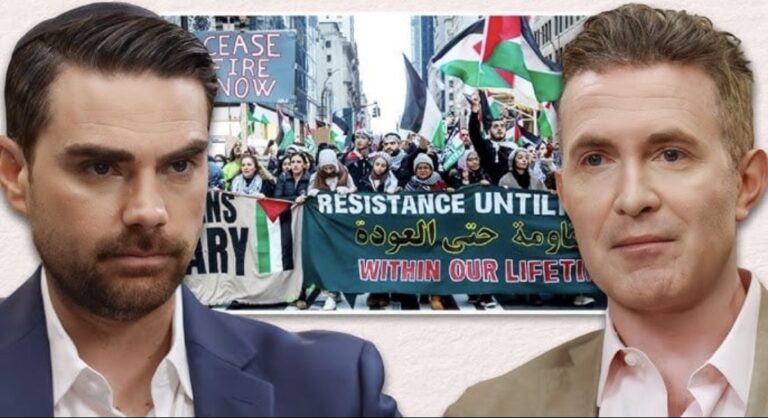 ‘Self-Appointed Crusaders For Free Speech’ Ben Shapiro and Douglas Murray Don’t Like Free Speech