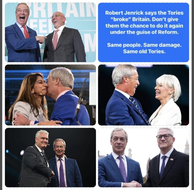 Look at who Nigel Farage has Welcomed into Reform UK Ltd and then Tell Us who has Broken Britain