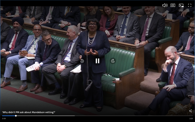 Diane Abbott’s Intervention Leaves Starmer as PM in Name Only