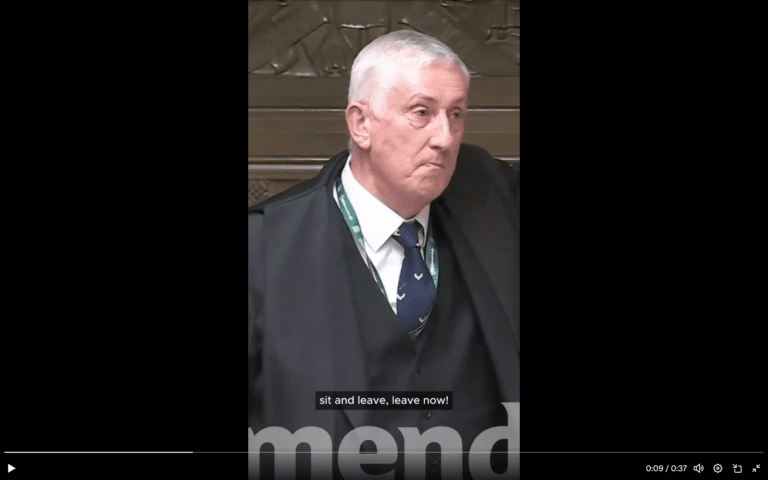 Watch These Two Clips and Decide Whether Sir Lindsay Hoyle is a Racist, a Misogynist, Both or Neither