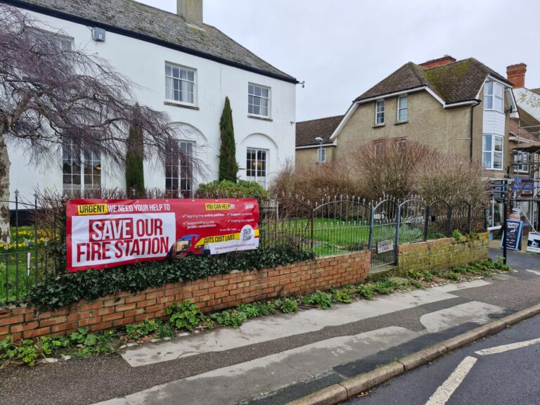 Dorset Green Party Announcement Regarding Threatened Fire Station Closures