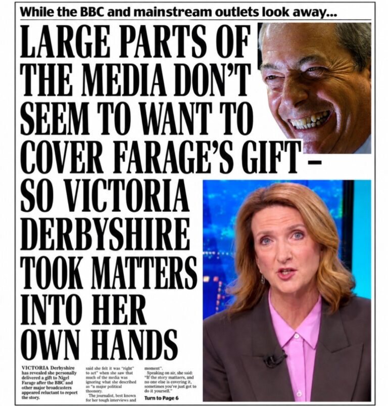At Last, the Legacy Media Exposes Nigel Farage’s Corruption