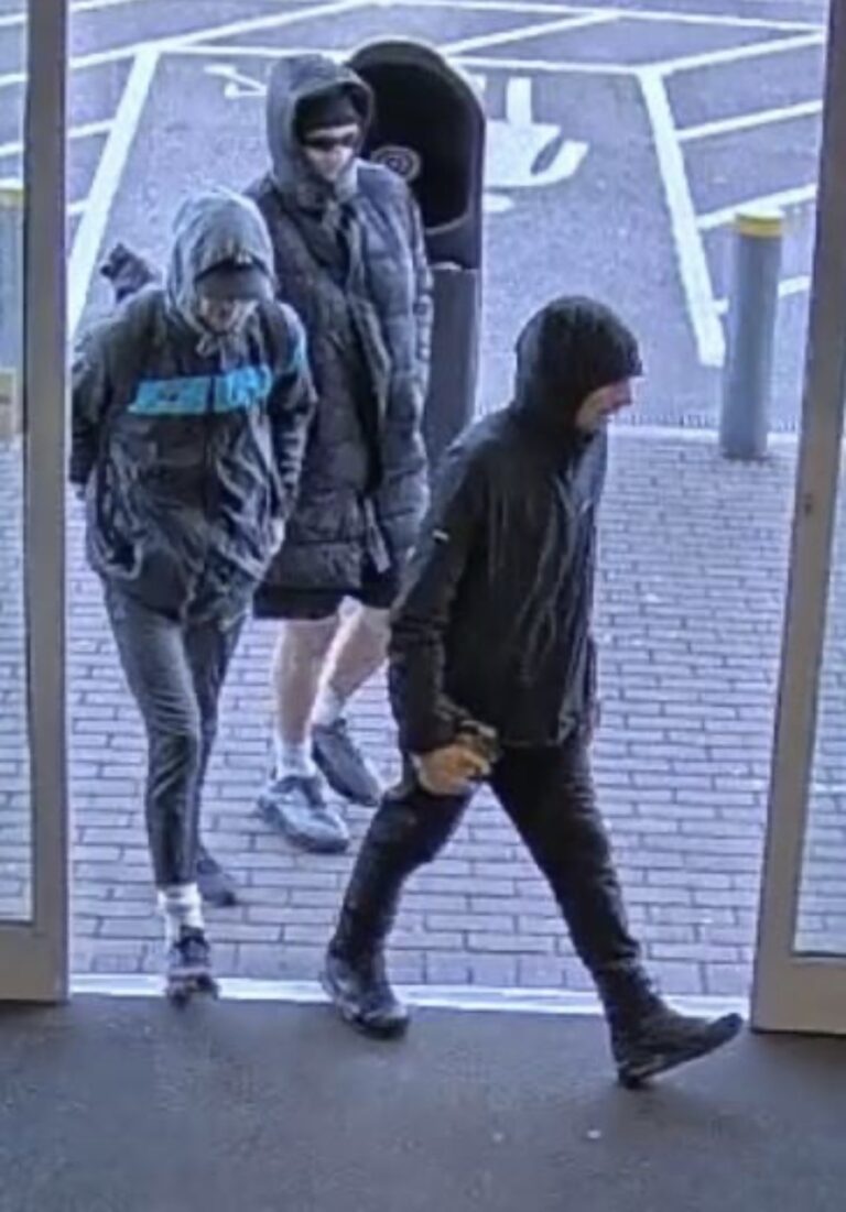 Three Men Sought Following Robbery in Poole