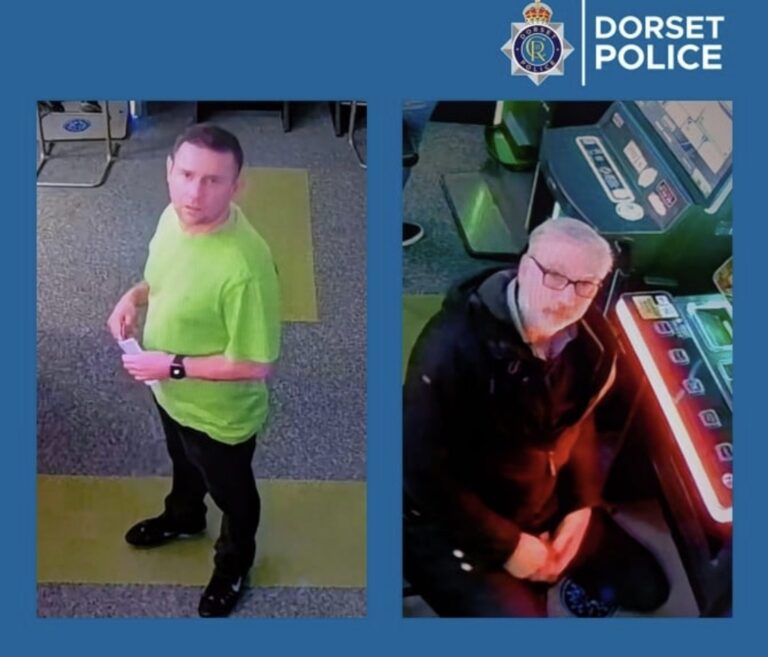 Two Men Sought Following Theft in Weymouth
