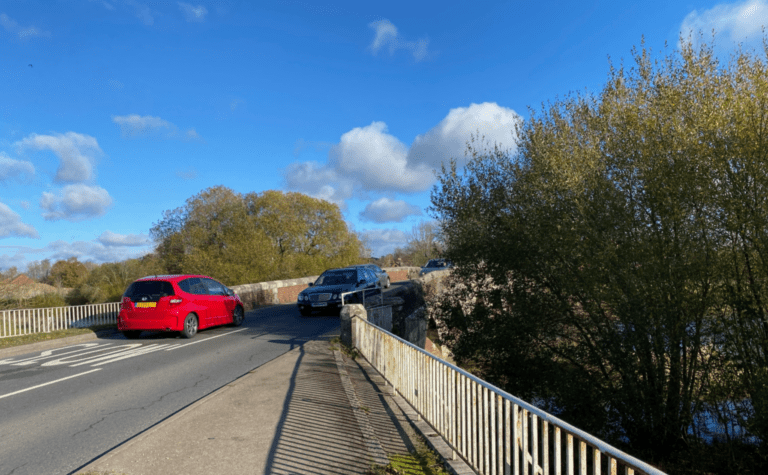 Dedicated Footway and Signals to be Trialled on Busy Wimborne Bridge