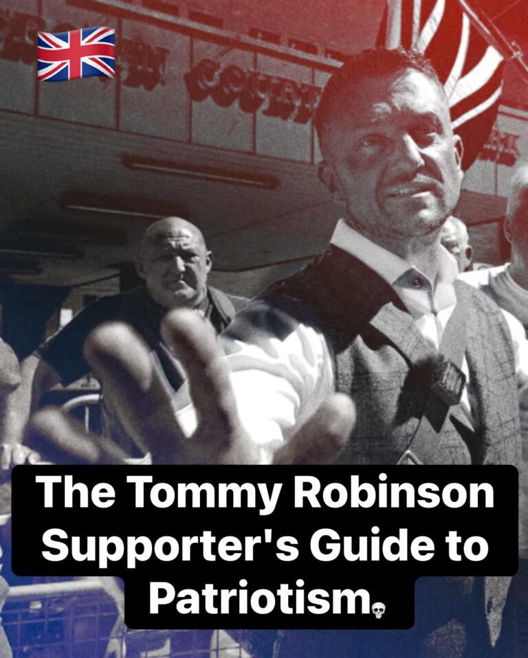The Fine Art of Patriotism by Tommy Robinson Supporters