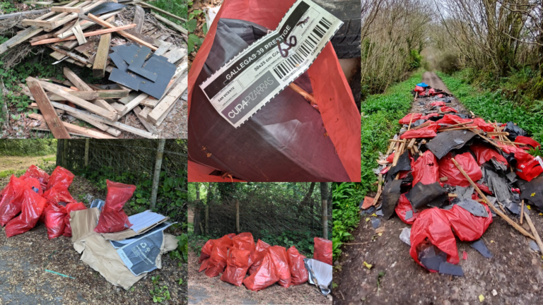 ​​​​​​​Appeal for Information After Roofing Materials Dumped Near Buckland Newton and Shaftesbury